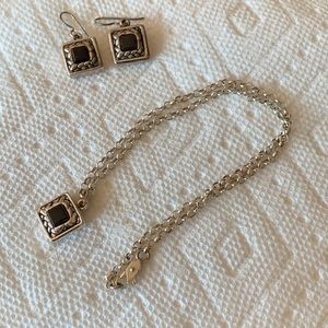 925 STERLING SLIVER PLATED SET